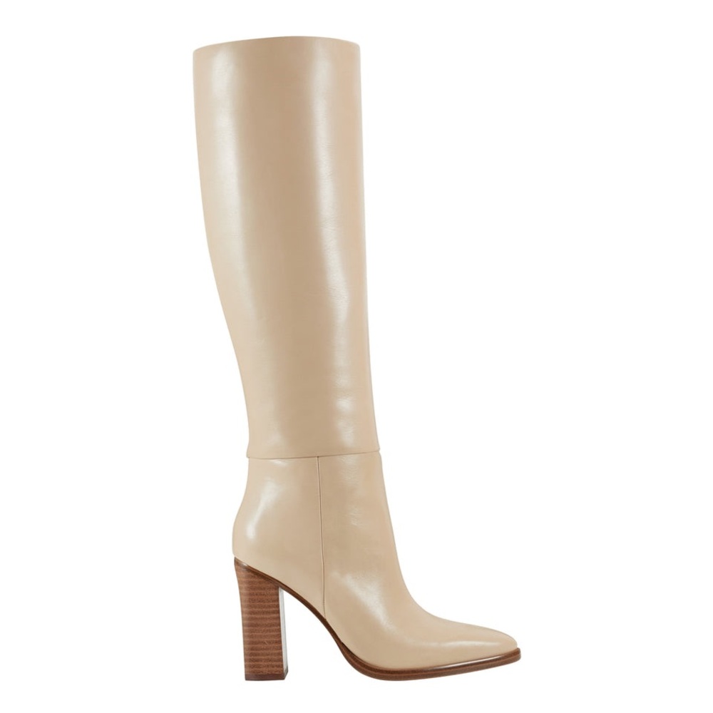 Marc Fisher Lannie Knee High Boots - Light Natural Ss 7